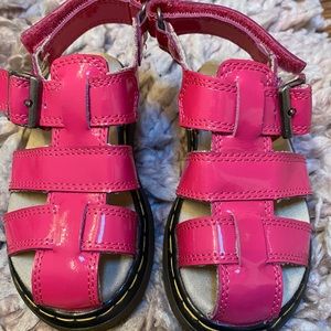 Toddler Girls size 8 dr Marten sandals